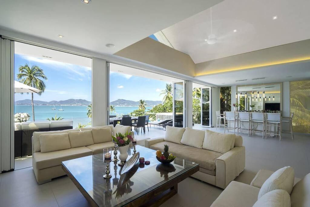 Villa Nirvana - Beachfront Tropical Chic 4Br Haven In Cape Panwa, Phuket Ban Ao Makham Экстерьер фото