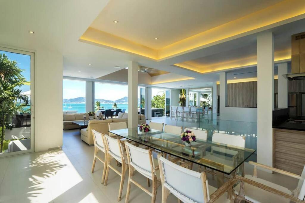 Villa Nirvana - Beachfront Tropical Chic 4Br Haven In Cape Panwa, Phuket Ban Ao Makham Экстерьер фото