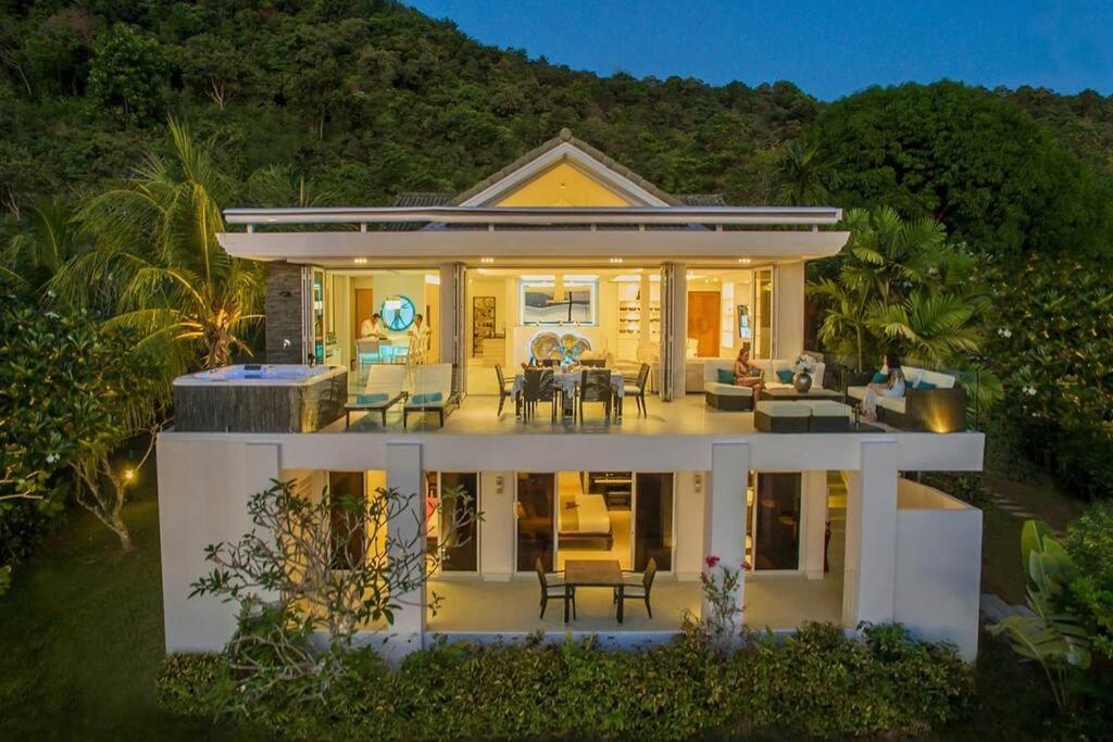 Villa Nirvana - Beachfront Tropical Chic 4Br Haven In Cape Panwa, Phuket Ban Ao Makham Экстерьер фото