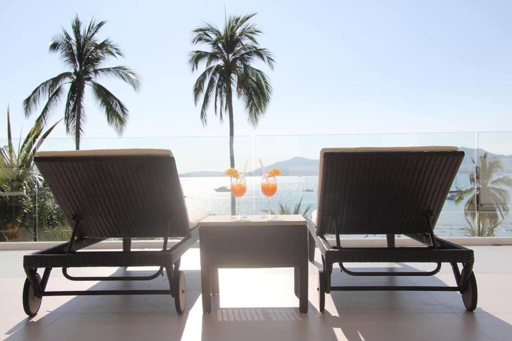 Villa Nirvana - Beachfront Tropical Chic 4Br Haven In Cape Panwa, Phuket Ban Ao Makham Экстерьер фото
